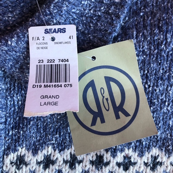 Vintage SEARS knit Zipup - Picture 4 of 4